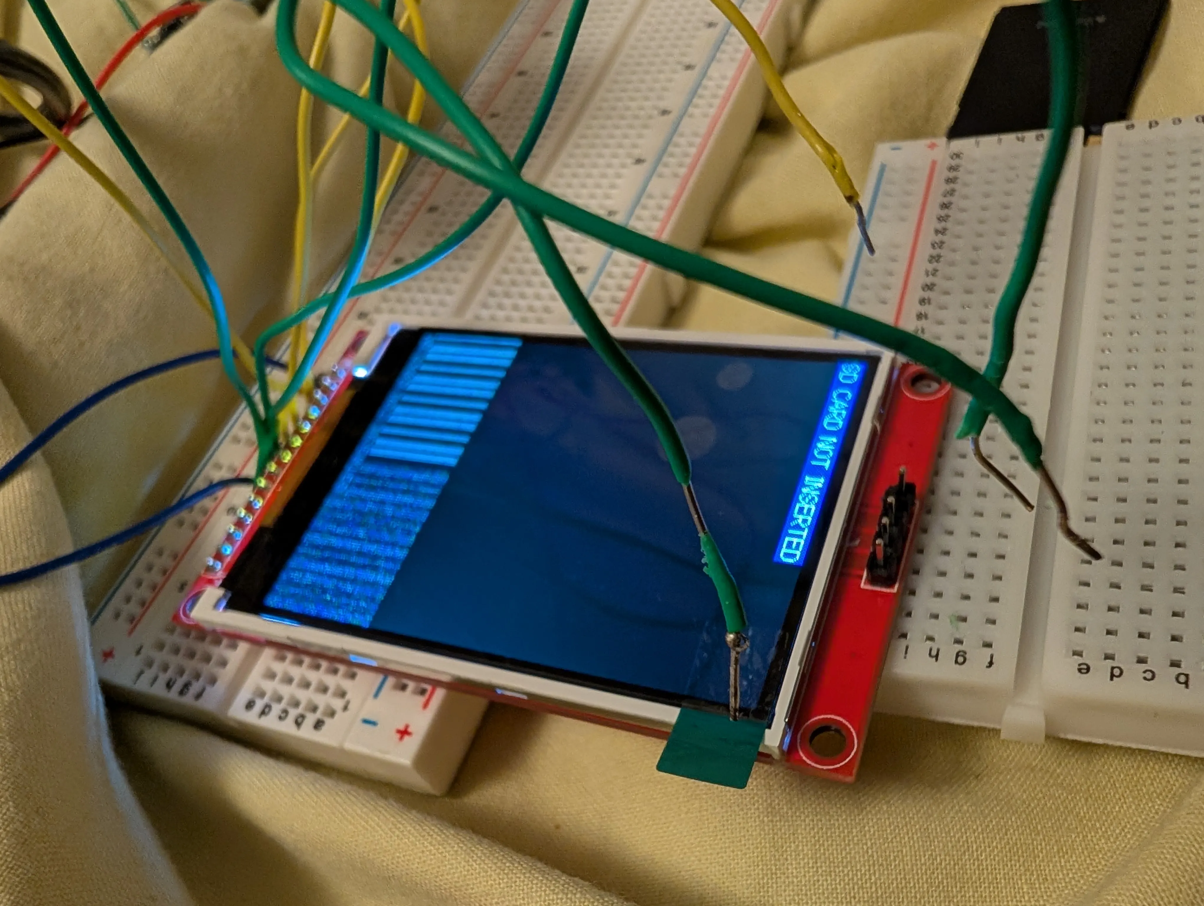 Message displays even when no connections are made to that side