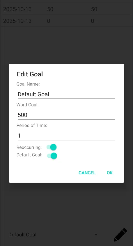 editgoal